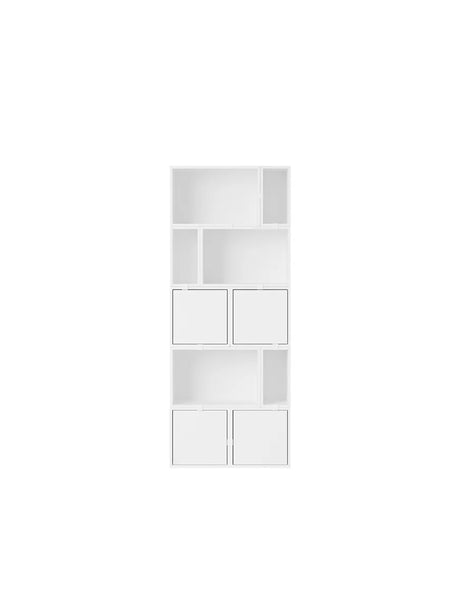Stacked Storage System, bookcase 8 fra Muuto - White - Jacobsen Plus