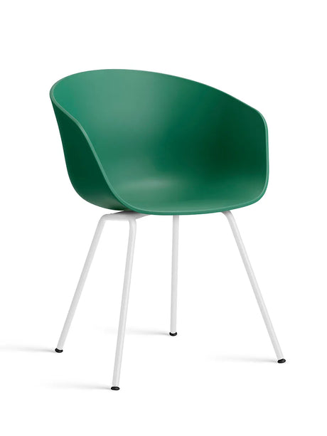 About a Chair AAC26 fra Hay - Teal Green / Hvid pulverlakeret stål - Jacobsen Plus