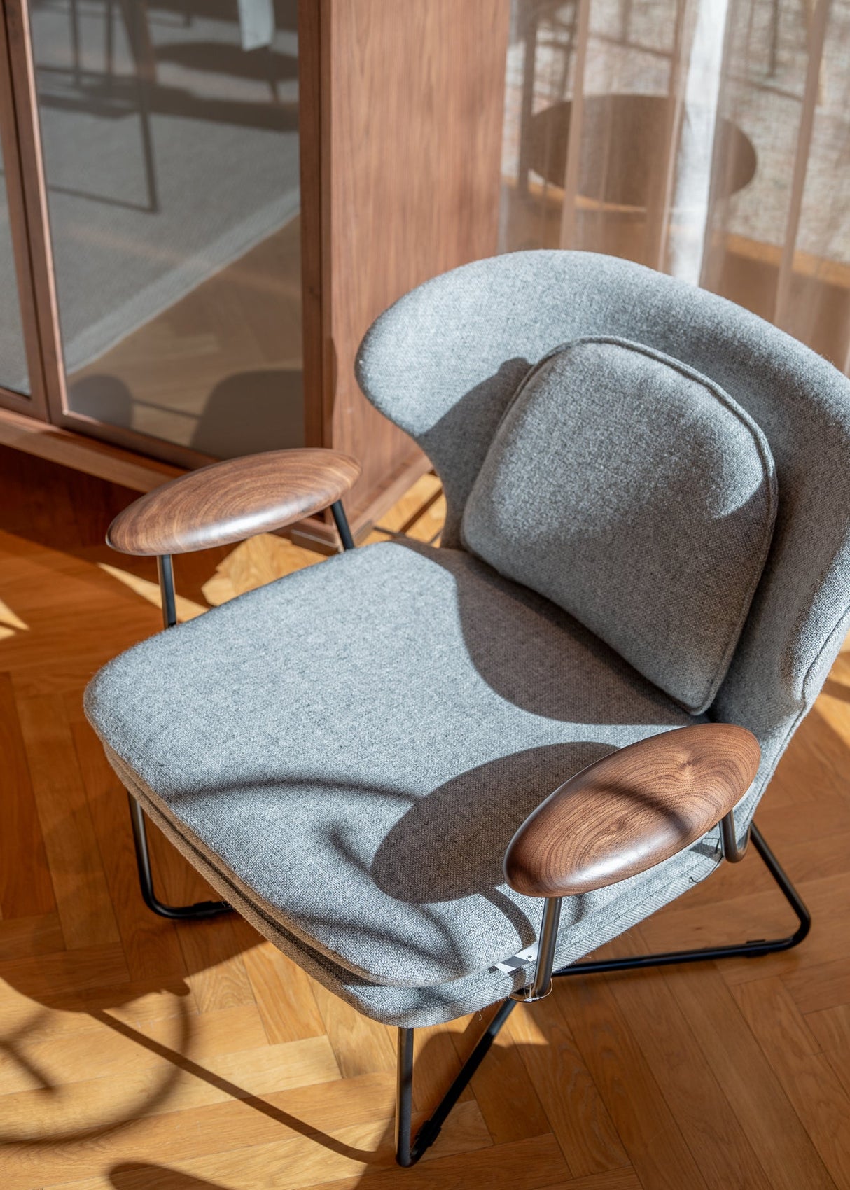 Chillax loungestol i valnød, Melange Nap 111 fra Stellar Works - 2 - Jacobsen Plus