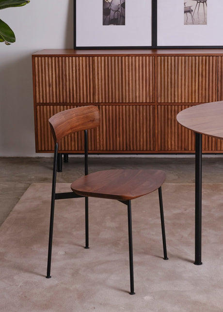 Crawford spisebordsstol i valnød fra Stellar Works - 2 - Jacobsen Plus