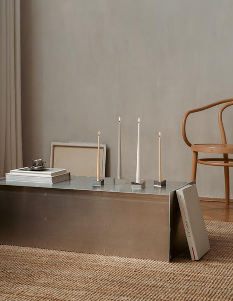 Reflect Lysestage, krom fra STOFF Nagel - Small - Jacobsen Plus