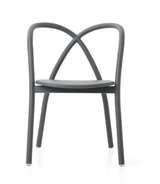 Ming cafésæt m. 3 stole og 1 bord, aluminium, grå fra Stellar Works - 5 - Jacobsen Plus