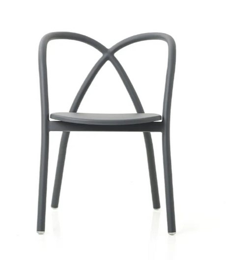 Ming cafésæt m. 3 stole og 1 bord, aluminium, grå fra Stellar Works - 5 - Jacobsen Plus
