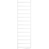 Hvid / 1 stk - 75x20 cm