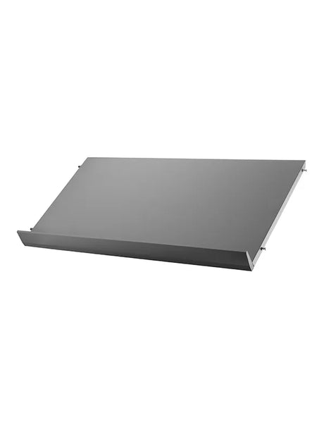 Magasinhylde, træ fra String - Grå / Smal: 58 x 30 x 2 cm - Jacobsen Plus