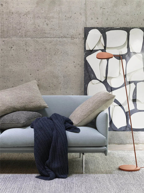 Outline 2 pers. sofa fra Muuto - Cognac Refine leather - Jacobsen Plus