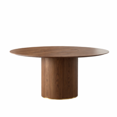 Crawford rundt spisebord 1, Ø160cm, valnød fra Stellar Works