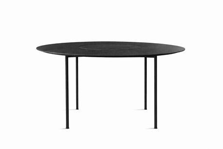 Crawford rundt spisebord 2, Ø160cm, eg sort fra Stellar Works - 1 - Jacobsen Plus