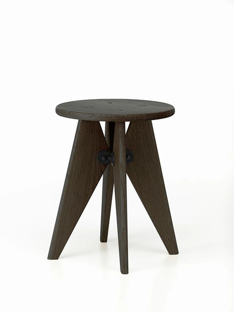 Tabouret Bois fra Vitra - Lakeret Mørkbejdset Eg - Jacobsen Plus