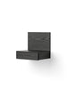 Tana Wall Mounted Nightstand, black stained oak fra New Works