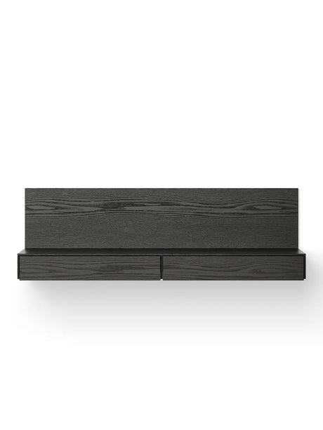 Tana Wall Mounted Media Module, black stained oak fra New Works - 2 - Jacobsen Plus