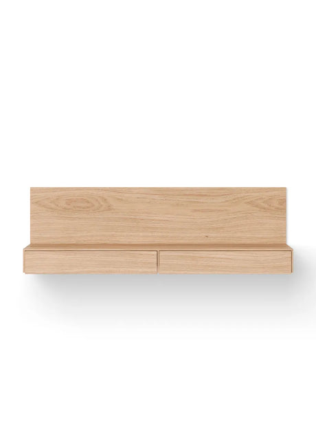 Tana Wall Mounted Media Module, oak fra New Works - 2 - Jacobsen Plus