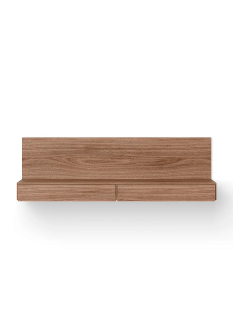 Tana Wall Mounted Media Module, walnut fra New Works - 2 - Jacobsen Plus