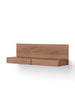 Tana Wall Mounted Media Module, walnut fra New Works