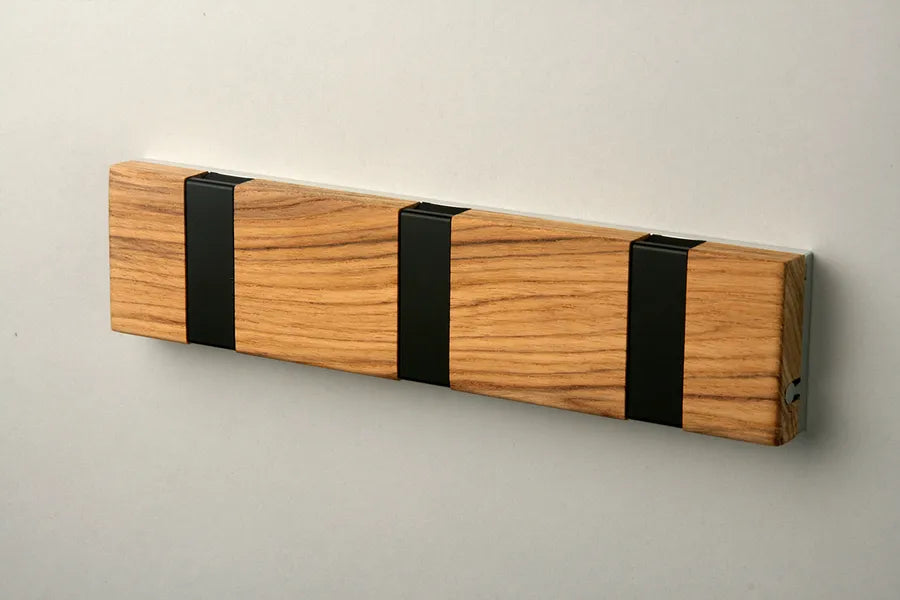 KNAX Lite 3 fra LoCa - Teak / Ubehandlet - sorte knager - Jacobsen Plus