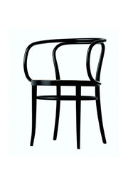 209 Armstol, sort fra Thonet
