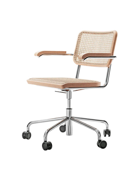 S 64 VDR Kontorstol, bøg fra Thonet - 1 - Jacobsen Plus