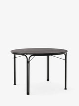Thorvald SC98 Havebord, Ø115 fra &Tradition - Warm Black - Jacobsen Plus
