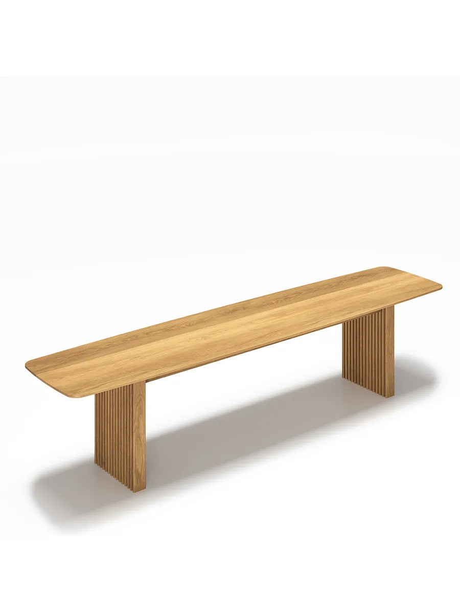 Ten Bench fra DK3 - L 180 cm / Olieret eg - Jacobsen Plus