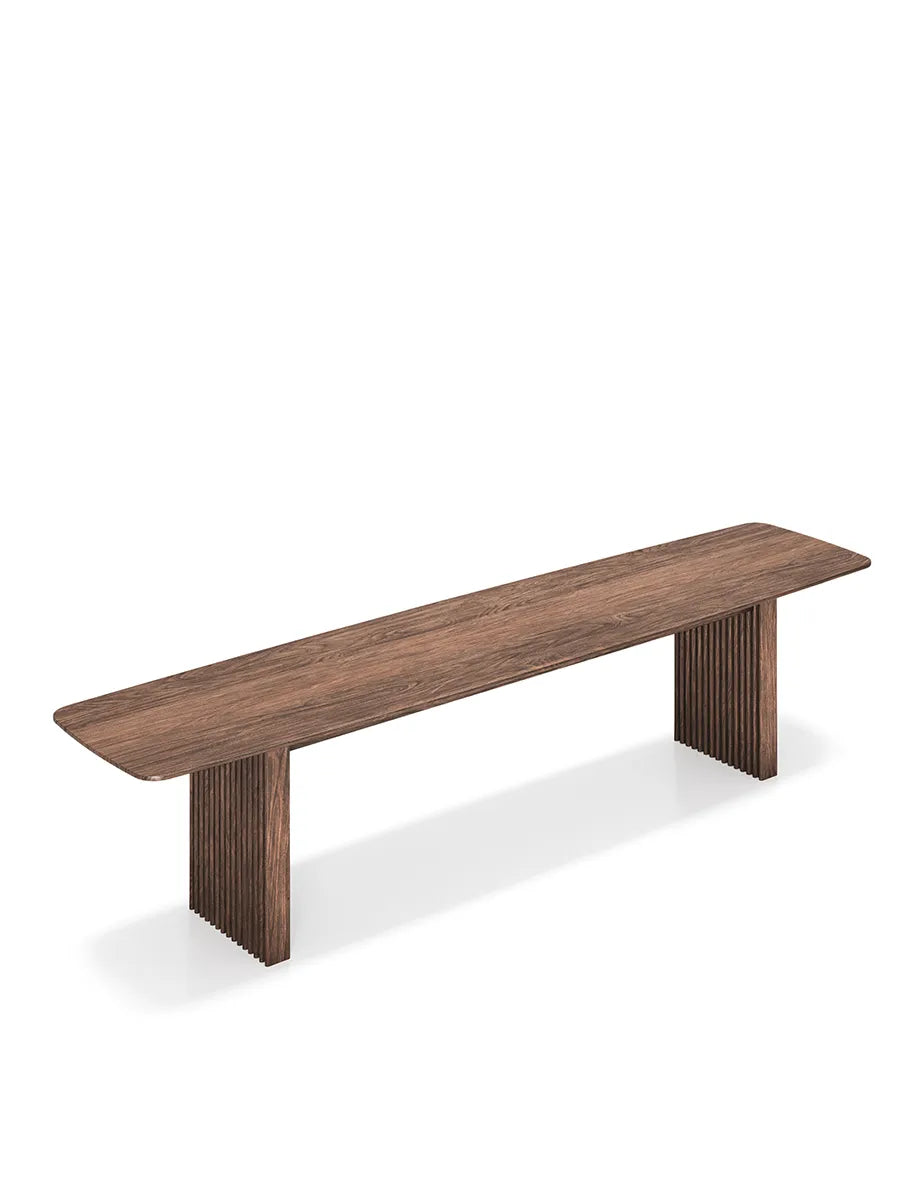 Ten Bench fra DK3 - L 200 cm / Valnød - Jacobsen Plus