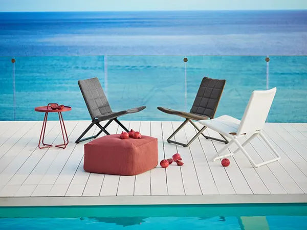 Traveller Lounge Klapstol, soft touch fra Cane-line - 5 - Jacobsen Plus