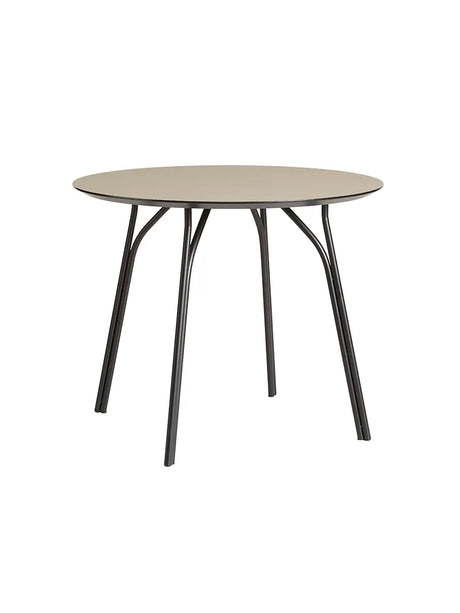 Tree Dining Table Round fra Woud - Ø120 cm / Sort-sort - Jacobsen Plus
