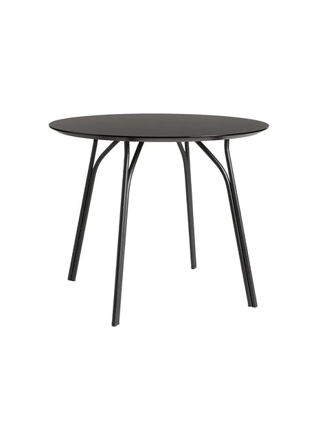Tree Dining Table Round fra Woud - Ø120 cm / Sort-sort - Jacobsen Plus