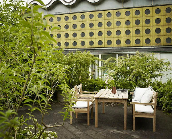 Skagerak Skagen Sæt i teak fra Fritz Hansen