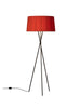 Tripode Gulvlampe fra Santa and Cole, red-amber (G5)