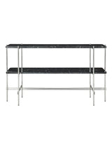 TS Console, 2 rack fra GUBI - Sort - Poleret stål - Jacobsen Plus