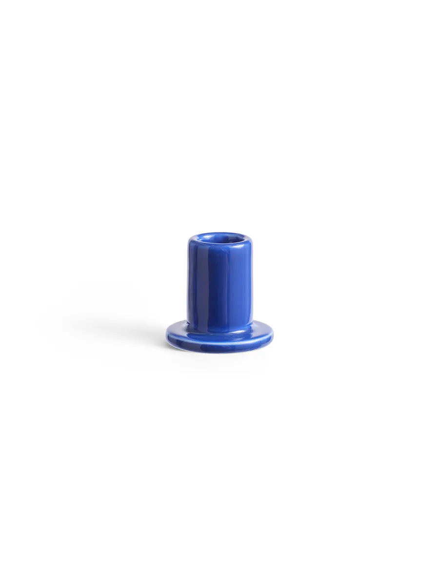 Tube Candleholder, S fra Hay - Blue - Jacobsen Plus