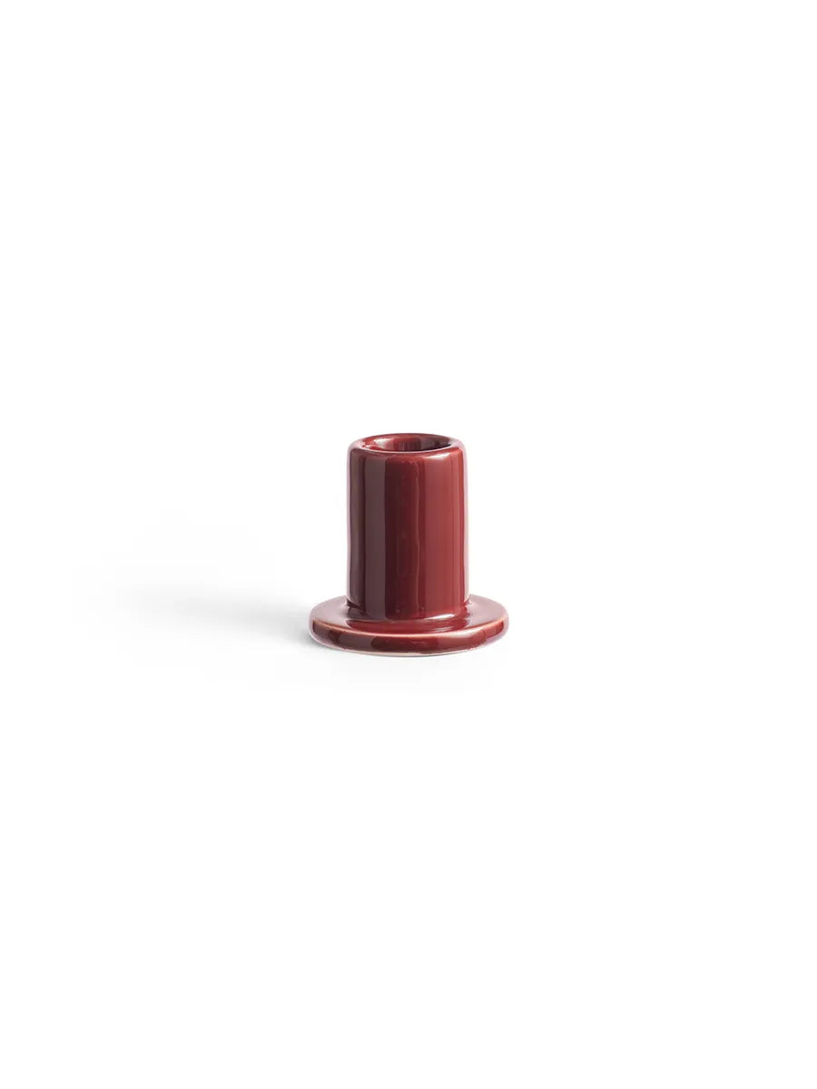 Tube Candleholder, S fra Hay - Warm red - Jacobsen Plus