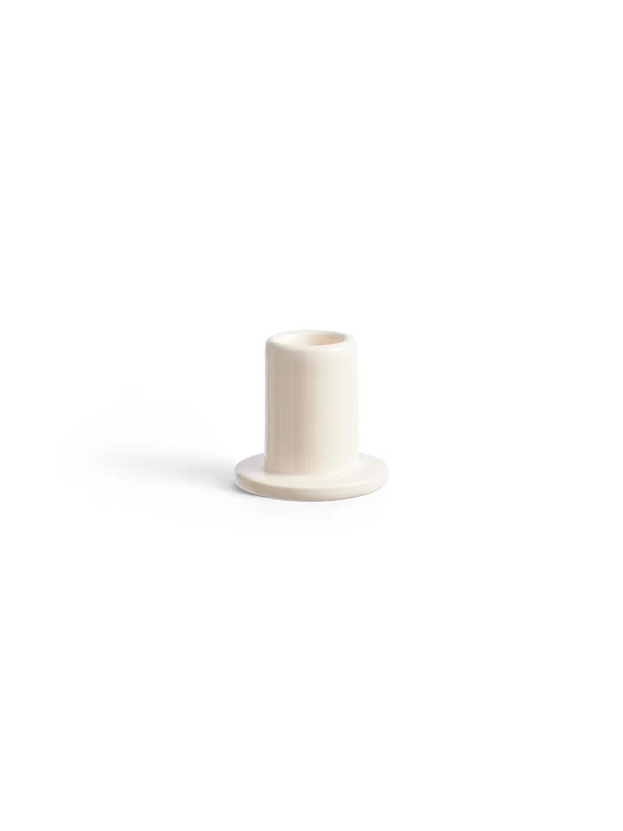 Tube Candleholder, S fra Hay - Off white - Jacobsen Plus