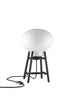 U4 Hiti Bordlampe, opalt glas/sort eg fra FDB Møbler