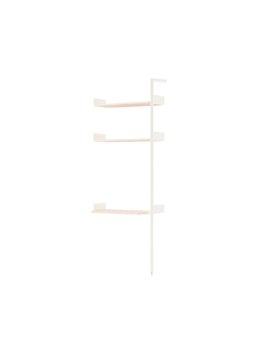  - Alabaster w. Lacquered Oak shelves - Jacobsen Plus