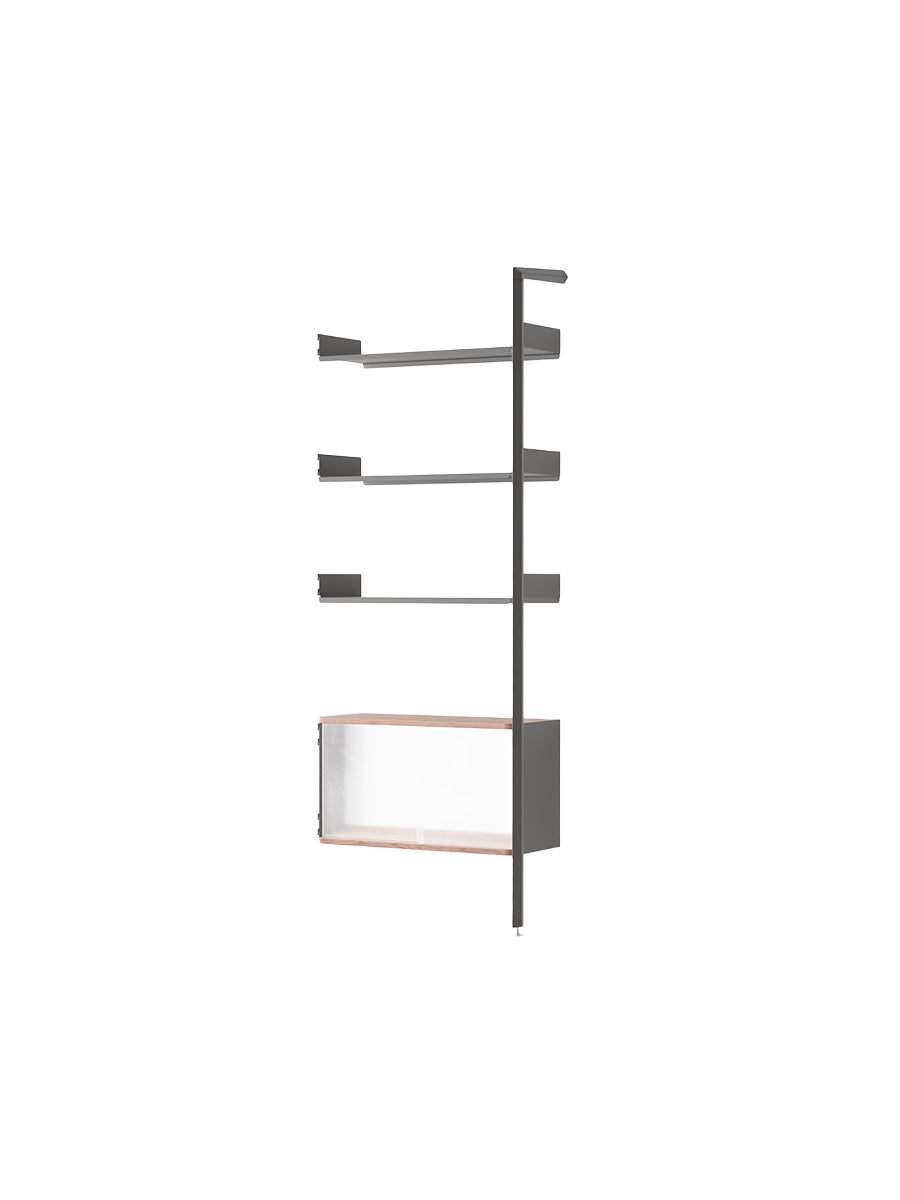  - Anthracite w. Anthracite shelves - Jacobsen Plus