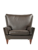 V11 Lounge Chair, smooth leather coffee fra GUBI - 4 - Jacobsen Plus