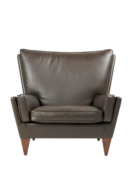 V11 Lounge Chair, smooth leather coffee fra GUBI - 4 - Jacobsen Plus