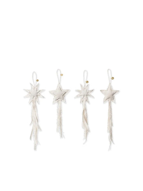Vela Star Ornaments, sæt á 4 stk. fra Ferm Living - 1 - Jacobsen Plus