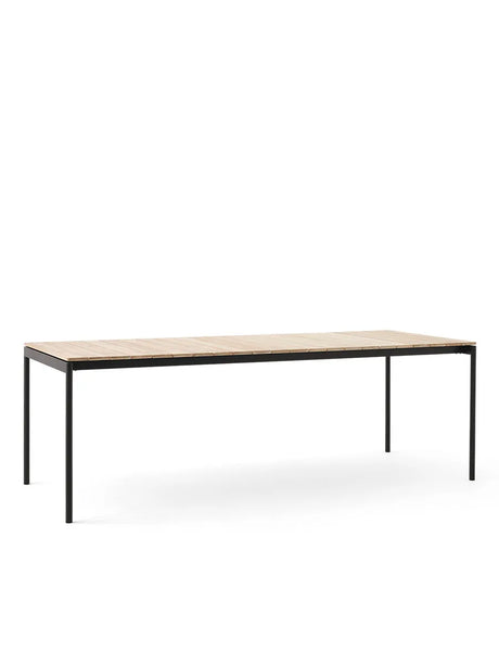 Ville AV26 Havebord, 220x90 fra &Tradition - Warm Black - Jacobsen Plus
