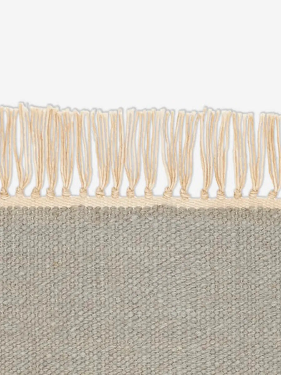 Vintage Naturally Coloured Fringes Tæppe, 180 x 240 cm fra Kvadrat - 1 - Jacobsen Plus