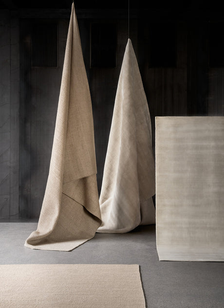 Uld/bambustæppe, Light Grey fra Vipp - 1 - Jacobsen Plus