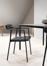 Stol med læder fra Vipp - 1 - Jacobsen Plus