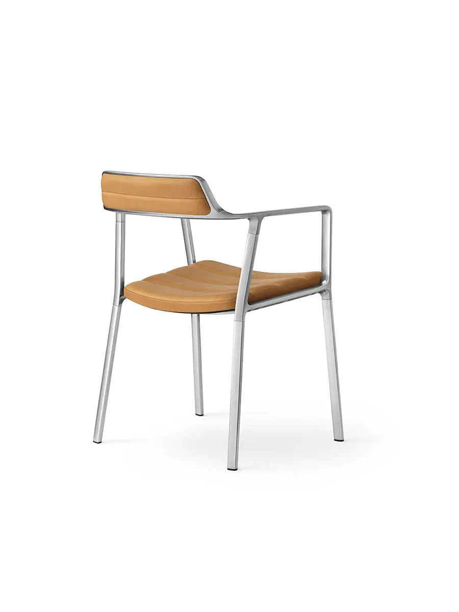 Stol med læder fra Vipp - 5 - Jacobsen Plus