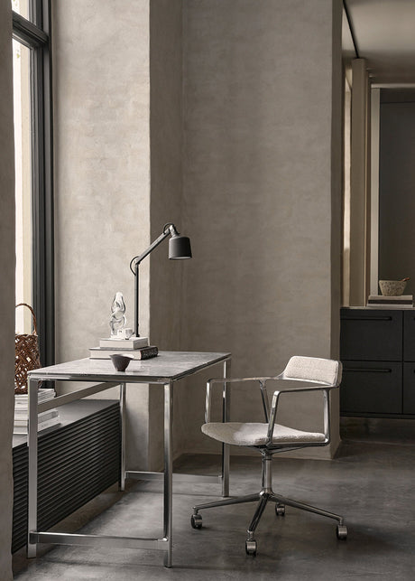 VIPP452 Swivel Chair m/hjul, Wavy tekstil fra Vipp - 2 - Jacobsen Plus