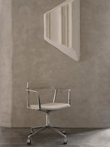 VIPP452 Swivel Chair m/hjul, Wavy tekstil fra Vipp - 2 - Jacobsen Plus