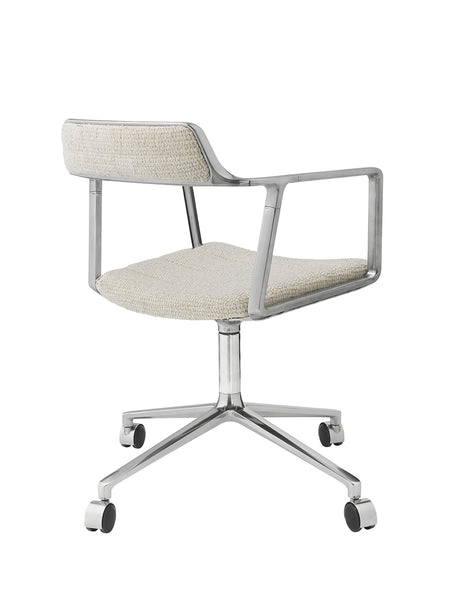 VIPP452 Swivel Chair m/hjul, Wavy tekstil fra Vipp - 4 - Jacobsen Plus