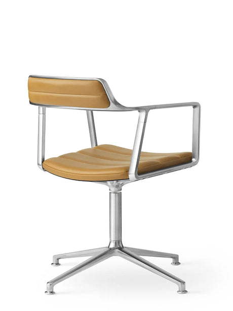 VIPP452 Swivel Chair, camel læder fra Vipp - 4 - Jacobsen Plus
