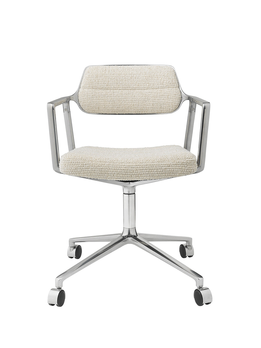 VIPP453 Swivel Chair m/hjul fra Vipp - Wavy tekstil - Jacobsen Plus