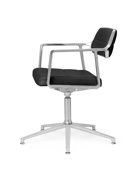 VIPP453 Swivel+ Chair, sort læder fra Vipp - 2 - Jacobsen Plus